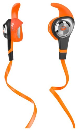  Monster - iSport Strive Earbud Headphones - Orange