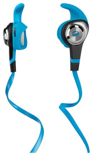  Monster - iSport Strive Earbud Headphones - Blue