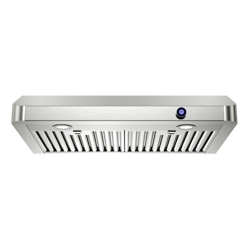 ZJKLA - 30 inches - Externally Vented - Under cabinet Range Hood - Stainless Steel-Front_Standard 