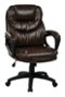Office Star Products - Faux Leather Manager's Chair - Chocolate-Front_Standard