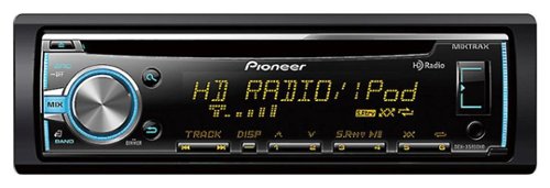  Pioneer - MIXTRAX - CD - Built-In HD Radio - Apple® iPod®-Ready - In-Dash Car Stereo - Black