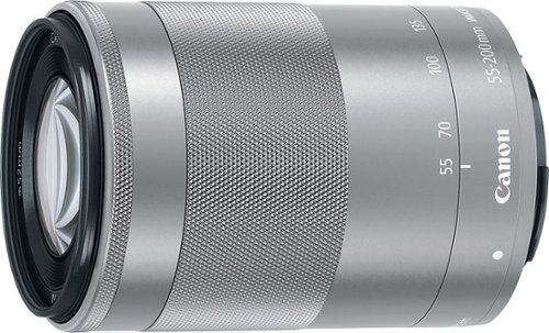Canon EF M 55 200mm f/4.5 6.3 IS STM Telephoto Zoom Lens for