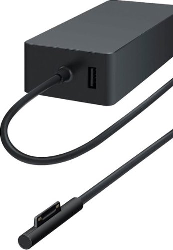 Image of Microsoft - Surface 65W Power Supply - Black