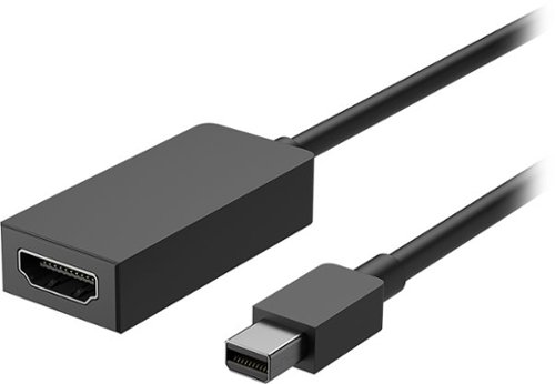  Mini DisplayPort-to-HDMI Adapter for Microsoft Surface 3, Surface Pro 3 and 4 and Surface Book - Black