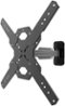Kanto - Full-Motion TV Wall Mount for Most 26" - 60" TVs - Extends 13.8" - Black-Front_Standard 
