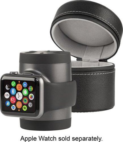  Techlink - Recharge Portable Charger for Apple Watch 38mm and 42mm - Black/Graphite