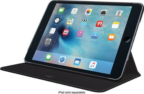  Logitech - Logi FOCUS Flexible Case for Apple® iPad® mini 4 - Black