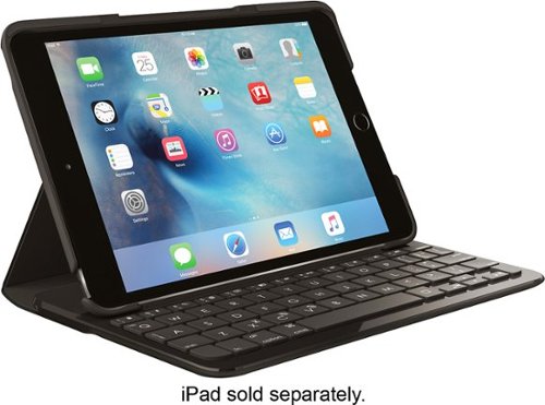  Logitech - Logi FOCUS Keyboard Folio Case for Apple® iPad® mini 4 - Black