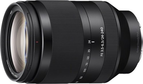 Sony FE 24 240mm f/3.5 6.3 OSS Full Frame Telephoto Zoom Lens for