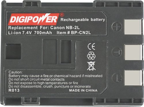 Digipower - 7.4V Lithium-Ion Battery for select Canon Digital Cameras-Front_Standard 