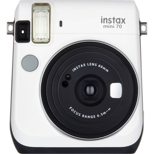  Fujifilm - instax mini 70 Instant Film Camera - Moon White