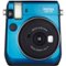 Fujifilm - instax Mini 70 Instant Film Camera - Blue-Front_Standard