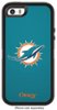 OtterBox - Defender NFL Series Miami Dolphins Case for Apple® iPhone® SE, 5s and 5 - Teal/Orange-Front_Standard