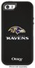 OtterBox - Defender NFL Series Baltimore Ravens Case for Apple® iPhone® SE, 5s and 5 - Purple/Black-Front_Standard 