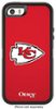 OtterBox - Defender NFL Series Kansas City Chiefs Case for Apple® iPhone® SE, 5s and 5 - Red/White-Front_Standard