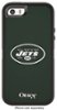 OtterBox - Defender NFL Series New York Jets Case for Apple® iPhone® SE, 5s and 5 - Black/White-Front_Standard
