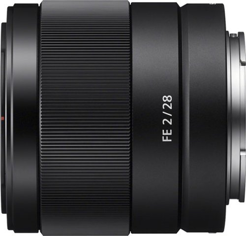 Sony FE 28mm F2 E-Mount Prime Lens - Black WORLDWIDE DELIVERY