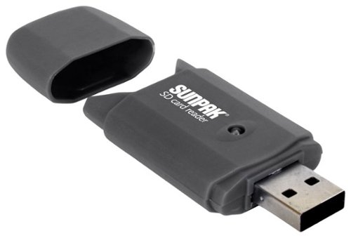  Sunpak - USB SD Card Reader - Black