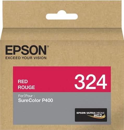  Epson - 324 Standard Capacity Ink Cartridge - Red