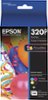 Epson - 320P Standard Capacity Ink Cartridge + Photo Paper - Multicolor-Front_Standard