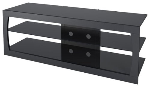 CorLiving - Santa Lana TV Stand for Most Flat-Panel TVs Up to 65" - Black