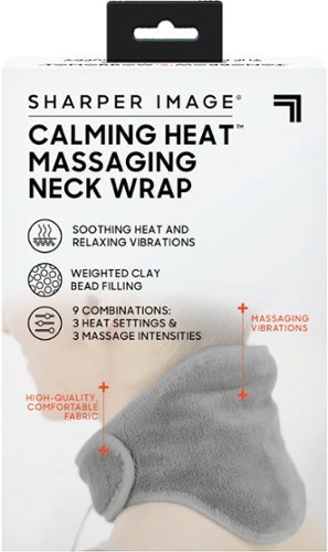 Calming Heat Neck Wrap - Gray GLOBAL SHIPPING
