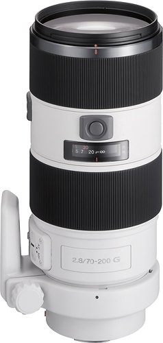  70-200mm f/2.8 G SSM II Telephoto Zoom Lens for Select Sony Alpha Cameras - White