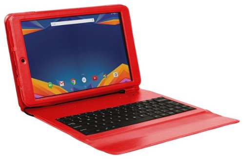  Visual Land - Prestige Prime 10ES - 10.1&quot; - Tablet - 32GB - With Keyboard - Red