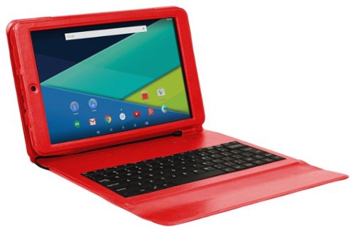  Visual Land - Prestige Elite 10QS - 10.1&quot; - Tablet - 16GB - With Keyboard - Red