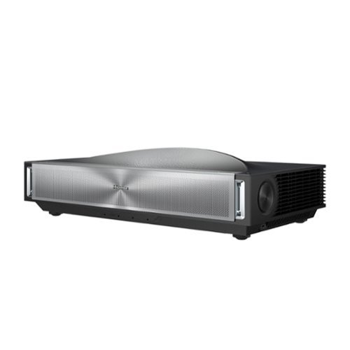 $3499.99, Was $3999.99, 12% Off! Hisense - Hisense-PX4 Pro Triple Laser Smart UST Projector,3500 Lumens,IRIS,80"-200",4K,DLP,HDR,IMAX Enhanced,Dolby Vision/Atmos - Gray dealfomo