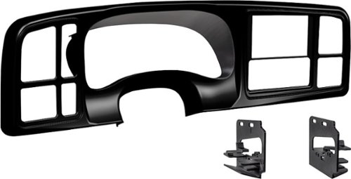 Metra - Dash Kit for Select 1999-2002 GM Full-Size Trucks and SUV's - Black