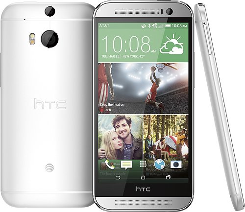  HTC - One (M8) 4G LTE Cell Phone with 32GB Memory (AT&amp;T)
