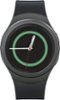 Samsung - Geek Squad Certified Refurbished Gear S2 Smartwatch 42mm Stainless Steel-Front_Standard 