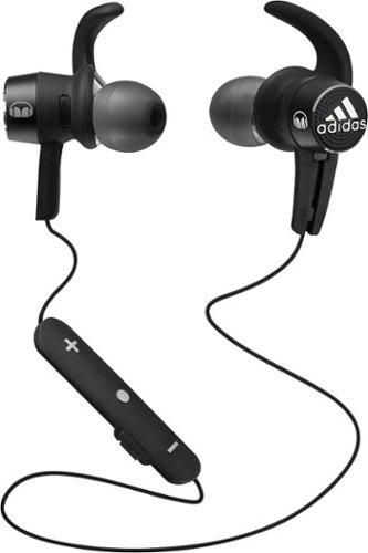  Monster - adidas Sport adistar In-Ear Wireless Headphones - Black