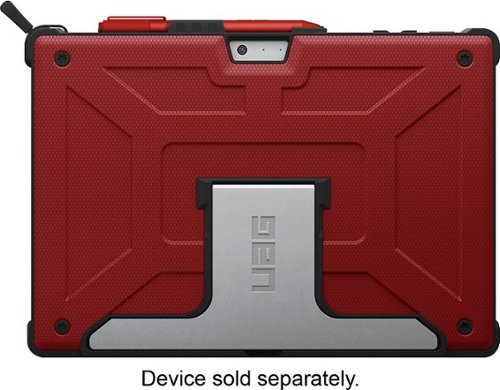  Urban Armor Gear - Case for Microsoft Surface Pro 4 - Red/Black