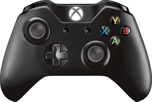  Microsoft - Xbox One Controller and Wireless Adapter for Windows 10 - Black