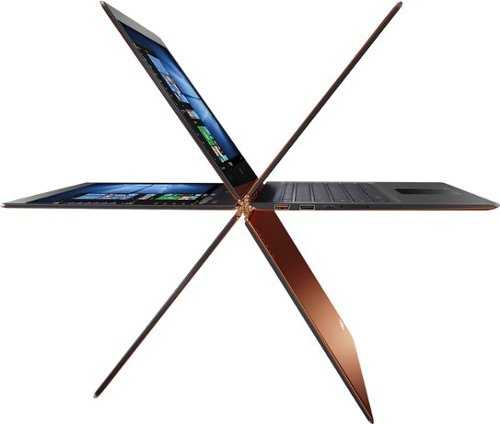 Lenovo - Yoga 2-in-1 13.3" Touch-Screen Laptop - Intel Core i7 - 8GB Memory - 256GB Solid State Drive - Orange-Front_Standard
