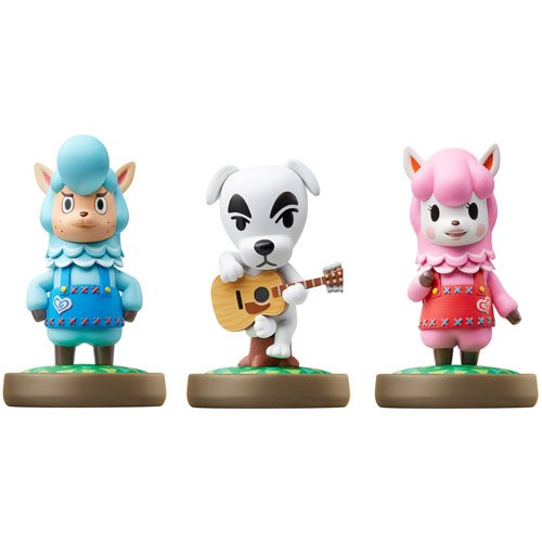  Nintendo - amiibo Figures (Animal Crossing Series Cyrus/K.K./Reese)
