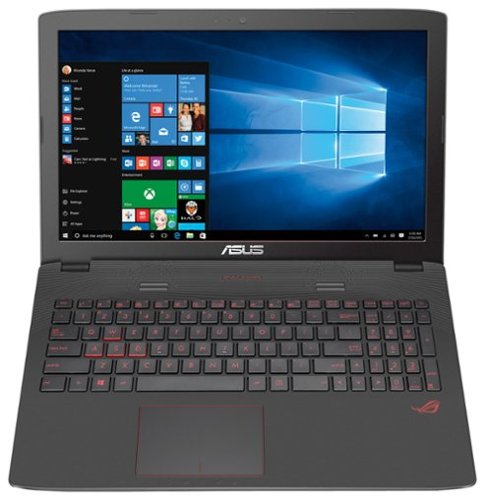  ASUS - ROG 17.3&quot; Laptop - Intel Core i7 - 16GB Memory - 1TB Hard Drive + 128GB Solid State Drive - Metallic
