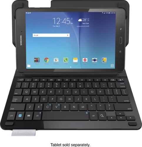  Logitech - Type-S Keyboard Case for Samsung Galaxy Tab S2 9.7 - Black