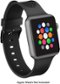 Insignia™ - Sport Strap for Apple Watch 42mm (Series 1-8) and Apple Watch Ultra 49mm - Black-Angle_Standard