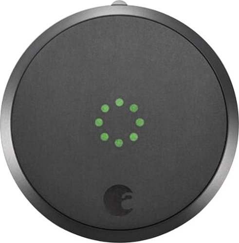  August - HomeKit Bluetooth Deadbolt Retrofit Smart Lock - Gray