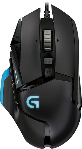  Logitech - G502 Proteus Core Optical Gaming Mouse - Black