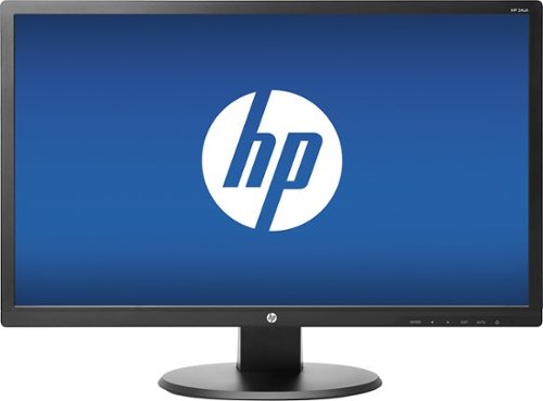  HP - 24&quot; LED HD Monitor (DVI, HDMI, VGA) - Black