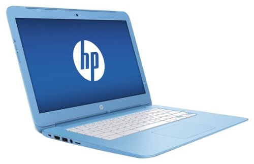  HP - 14&quot; Chromebook - Intel Celeron - 4GB Memory - 16GB eMMC Flash Memory - Sky Blue