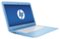 HP - 14" Chromebook - Intel Celeron - 4GB Memory - 16GB eMMC Flash Memory - Sky Blue-Front_Standard 