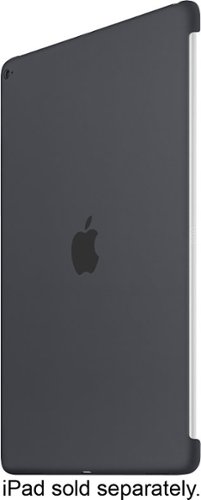 Apple - iPad® Pro Silicone Case - Charcoal Gray