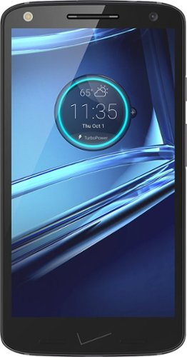  Motorola - DROID Turbo 2 4G LTE with 32GB Memory Cell Phone - Black Soft Touch (Verizon)