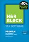 H&R Block - Tax Software Premium Federal and State: Self-Employed and Rental Property Owners (Tax Year 2015) - Windows, Mac OS-Front_Standard