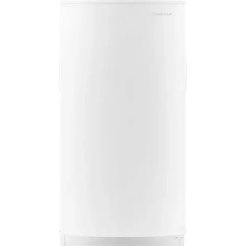 Front. Amana - 15.7 Cu. Ft. Upright Freezer with Energy-Saving Insulation - White.